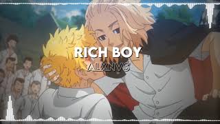 Rich boy  x world is spinning   DMAD x Payton Moormeier  Edit Audio   2 versions [upl. by Ylreveb784]