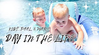 DAY IN THE LIFE OF A MOM managing child anger outbursts POOL DRAIN CLEAN WITH ME amp MORE [upl. by Elton274]