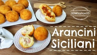 Arancini Siciliani  Ricetta Originale  Arancini alla Carne amp Arancini al Burro [upl. by Connolly]