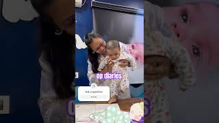 op diariesnewbornbaby children pediatricians doctorlife baby routinevlog care vizag [upl. by Aihsei]