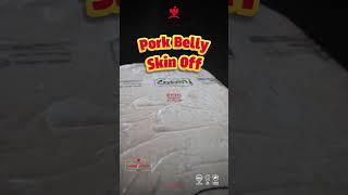 Coren Pork Belly Skin Off Single Ribbed Duroc bentengdaging babiimport pork samcan nonhalal [upl. by Vasos]