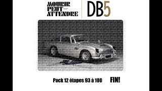 Montage Aston Martin DB5 pack n°12 étapes 93 à 100 [upl. by Ahsoyek]