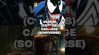 Venom Comics VS Carnage Sonyverse spiderman carnage absolutecarnage marvel [upl. by Ley]