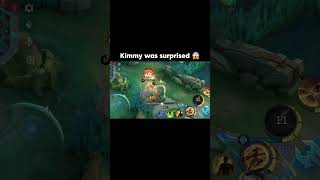 Kimmy was surprise 😱 mobilelegends mlbb miyukigaming fyp [upl. by Bertsche]