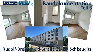 VLWBaudoku  RudolfBreitscheidStraße 2226 Schkeuditz  Musterwohnungen  Teil 3 [upl. by Perice244]