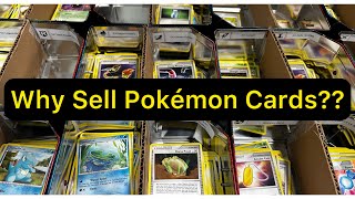 Why Do I Sell Pokemon Cards amp Updates Vlog 56 [upl. by Etteiluj879]