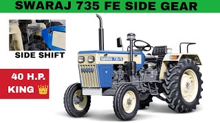 SWARAJ 735 FE SIDE SHIFT REVIEW AND FEATURS [upl. by Cleopatre336]