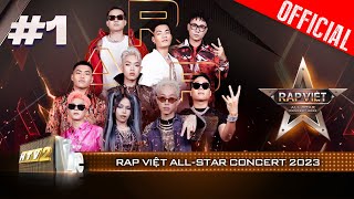 Phần 13  Đại nhạc hội Rap Việt Allstar Concert 2023  Đêm nhạc Rap amp HipHop lớn nhất Việt Nam [upl. by Modern]