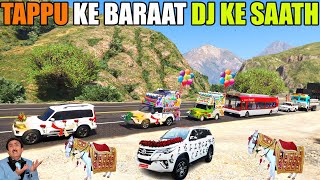 TAPPU KE BARAAT DJ KE SAATH PART 2  GTA 5 😲 [upl. by Uaeb]