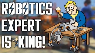 Fallout 4 Automatron  Robotics Expert is King [upl. by Anilocin925]