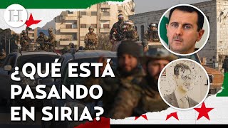 Guerra en Siria ¿Qué pasó quién tomó el poder y a dónde huyó el presidente Claves del conflicto [upl. by Dene]