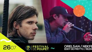 Nekfeu Orelsan Eddy de Pretto Rezinsky  Festival de Poupet 2018 [upl. by Livvy]