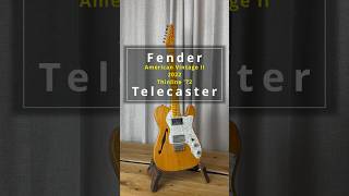 Fender Telecaster American Vintage II ‘72 Thinline  2020 [upl. by Nueoht]