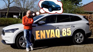 Ville jeg vælge en Skoda Enyaq 85 over en Tesla Model Y LR [upl. by Humberto]