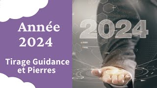 Année 2024 Tirage Guidance et Bracelet de pierres en Lithothérapie  L’ Aurore Céleste [upl. by Ayekal]