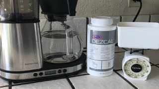 Urnex Dezcal Coffee and Espresso Descaler and Cleaner Review Works Very Well to Keep Machine Clean [upl. by Selden]