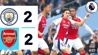 Manchester City vs Arsenal 22 Highlights amp goals  Premier league [upl. by Attenat888]