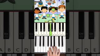 fli flai flu EASY Piano Tutorial [upl. by Aramoiz172]