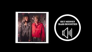 Meau amp Pommelien amp Thijs  Het Midden  BASS BOOSTED🔊 [upl. by Iorio499]