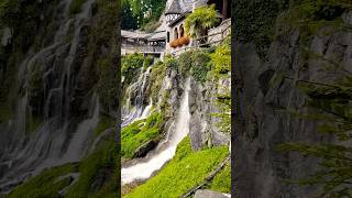 St Beatus Waterfall in Beatenberg switzerland waterfall travel [upl. by Pul]