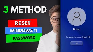 How to Reset Windows 11 Password Without Any Software  Reset Password PIN and Microsoft Account [upl. by Alakcim]