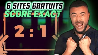 6 SITES GRATUITS SCORE EXACT [upl. by Miett]