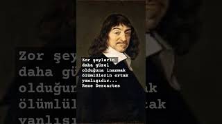 Descartes sözlerifelsefedescartesfilm filozoffilozofsözlerikitapkolikkitapönerisikitapşiir [upl. by Kaufmann]