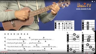 Lay Back In The Arms Of Someone  Smokie ChordsLyrics Lesson Play Along [upl. by Milissent]