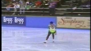 Surya Bonaly FRA  1993 Skate America Exhibition Performances [upl. by Medin]