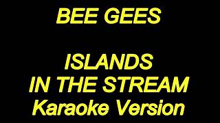 Bee Gees  Islands In The Stream Karaoke Lyrics NEW [upl. by Elokyn546]