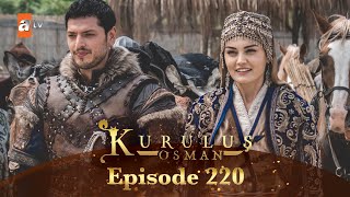 Kurulus Osman Urdu  Season 5 Episode 220 [upl. by Eatnoid]