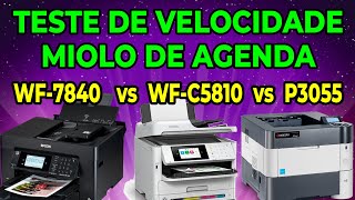 Impressão frente e verso automatico  Teste na WF7840 WFC5810 e Kyocera P3055  Gráfica Rápida [upl. by Harriet]