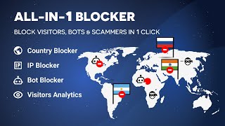 Blocky IP amp Country Blocker For Wix Sites Block Country Visitors Analytics Block IP Address Bots [upl. by Ingrim]