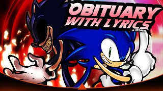 Obituary WITH LYRICS amp 2torial  FNF Sonic Legacy Covers [upl. by Nylatsyrk]