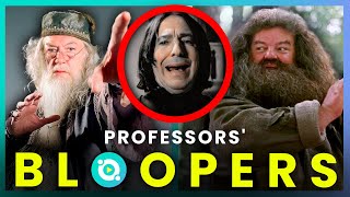 All Of The Harry Potter Professors Bloopers [upl. by Maressa460]