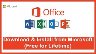 MS Office  Download and Install for Free  2021 [upl. by Nisaj22]