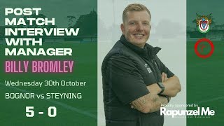 Post Match Interview  Rockettes vs Steyning  30th October 24 [upl. by Steep826]