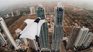 GoPro Roberta Mancino Wingsuits Through Panama City Skyline [upl. by Kauslick]