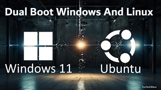 How to dual boot windows 11 and linux ubuntu Easy Way [upl. by Ahsenahs]