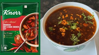 Knorr International Shanghai Hot amp Sour Chicken Soup  Knorr Hot amp Sour Chicken Soup Recipe [upl. by Ming563]