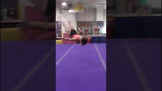 Tumbling rebound to dance combo 🙌🙌🙌 from Autumn Rardin gymnasticstraining [upl. by Nospmis]