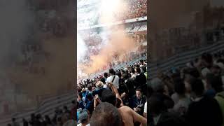 OMGAL OM Galatasaray ça chauffe virage Nord ligueeuropa teamom galatasaray [upl. by Ahsieket]