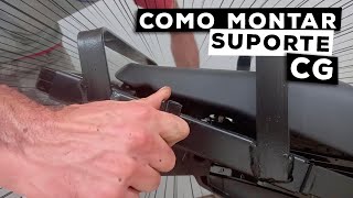 SUPORTE REFORÇADO BAÚ para Honda CG  como instalar e onde comprar o seu [upl. by Seline327]