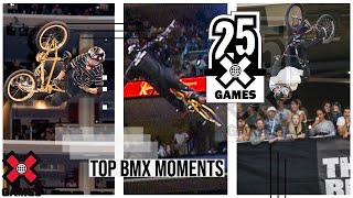 TOP BMX MOMENTS 25 Years of X  World of X Games [upl. by Annaeg]