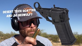 Desert tech Quattro lower receiver Will it work with 50 Beowulf [upl. by Etnuaed]