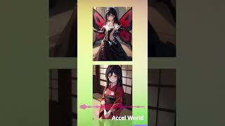 AI Art Anime Accel World anime girls best op anime official anime full movie 9 anime aiart art [upl. by Twelve769]