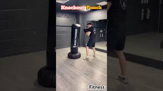 Enemy Down in one punch ✊  boxing knockout combination shorts boxing ytshorts trending [upl. by Yenitirb913]