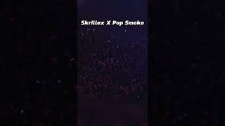 Skrillex mixes in some Pop Smoke Coachella [upl. by Maxantia]