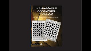 BOOK Manageable Codeword Puzzles in large print [upl. by Ilonka]