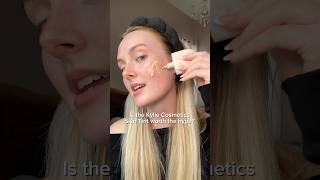 Is the Kylie cosmetics skin tint worth the hype makeup skintint kyliecosmetics makeupreview [upl. by Lamarre930]